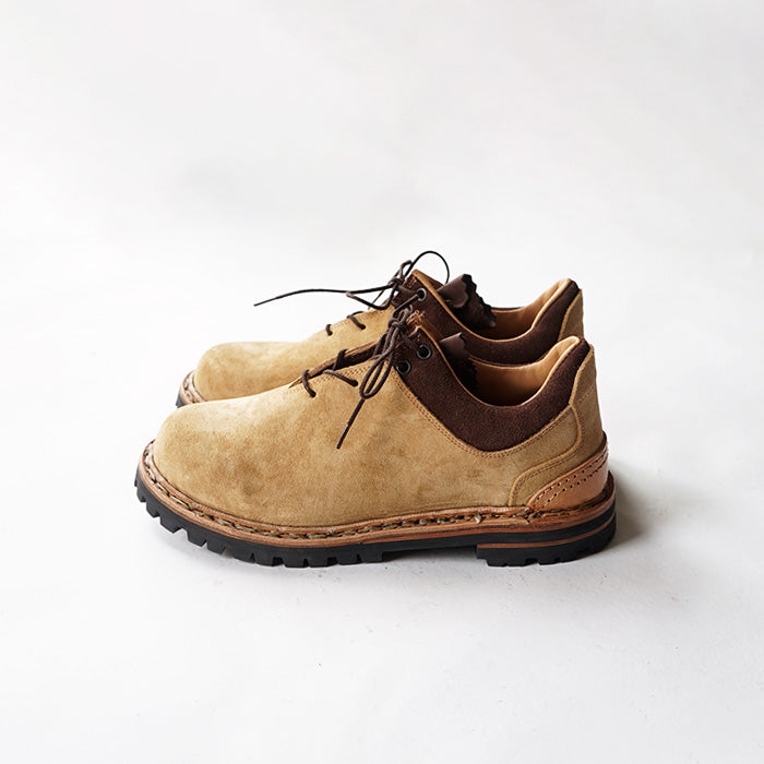 EL RESERO MOUNTAIN BOOTS -BEIGE SUEDE/RUG SOLE