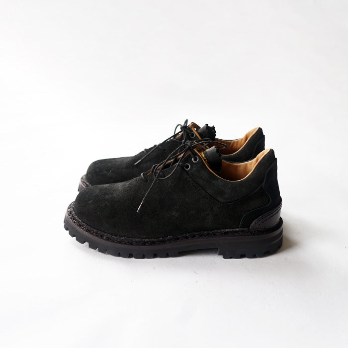 EL RESERO MOUNTAIN BOOTS -BLACK SUEDE/RUG SOLE