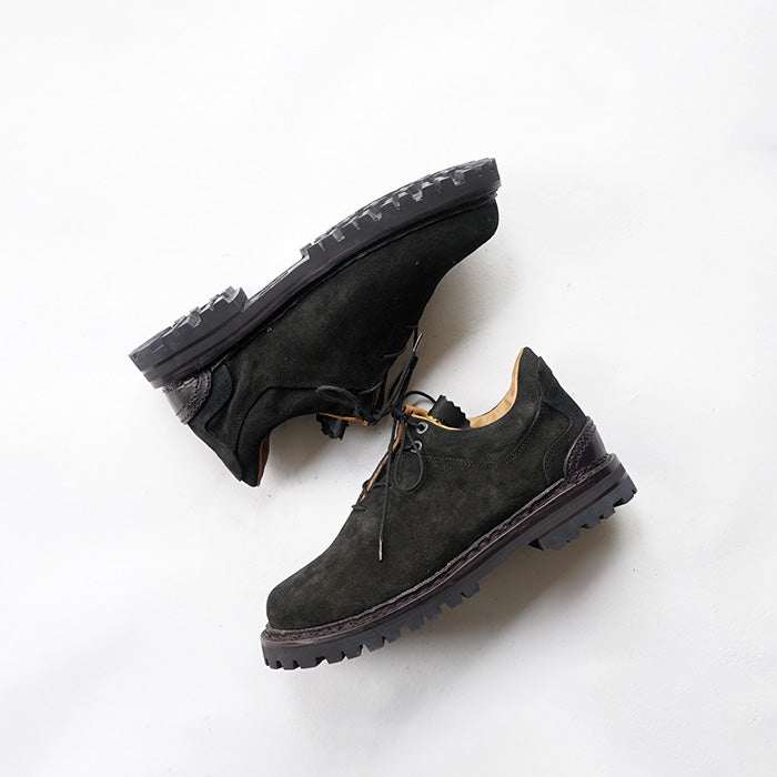 EL RESERO MOUNTAIN BOOTS -BLACK SUEDE/RUG SOLE