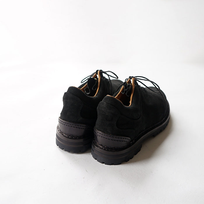 EL RESERO MOUNTAIN BOOTS -BLACK SUEDE/RUG SOLE