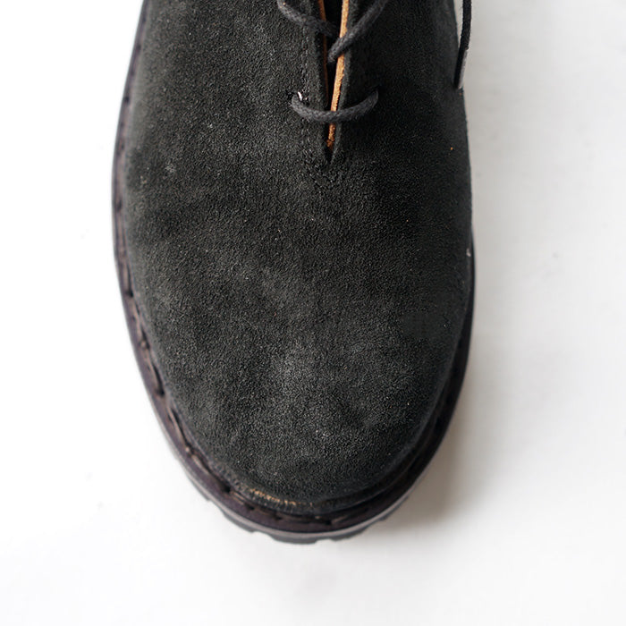 EL RESERO MOUNTAIN BOOTS -BLACK SUEDE/RUG SOLE