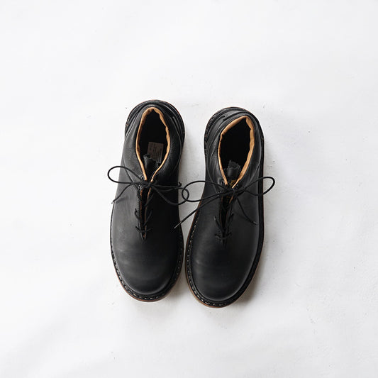 EL RESERO MOUNTAIN BOOTS -BLACK CALF /CRAPE SOLE
