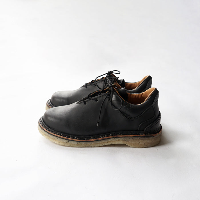 EL RESERO MOUNTAIN BOOTS -BLACK CALF /CRAPE SOLE