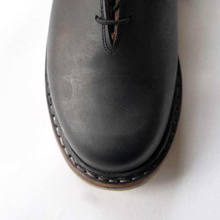 EL RESERO MOUNTAIN BOOTS -BLACK CALF /CRAPE SOLE