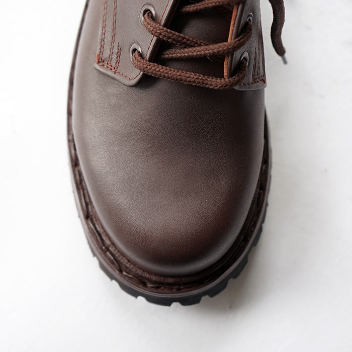 EL RESERO PLAIN TOE -BROWN CALF /RUG SOLE