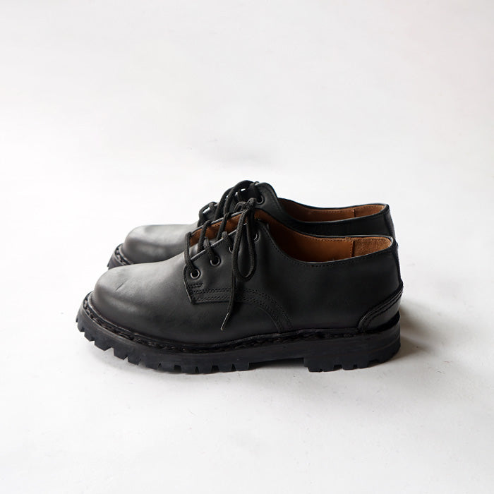 EL RESERO PLAIN TOE -BLACK CALF /RUG SOLE