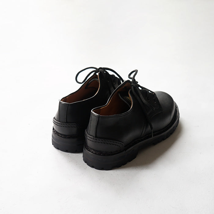EL RESERO PLAIN TOE -BLACK CALF /RUG SOLE