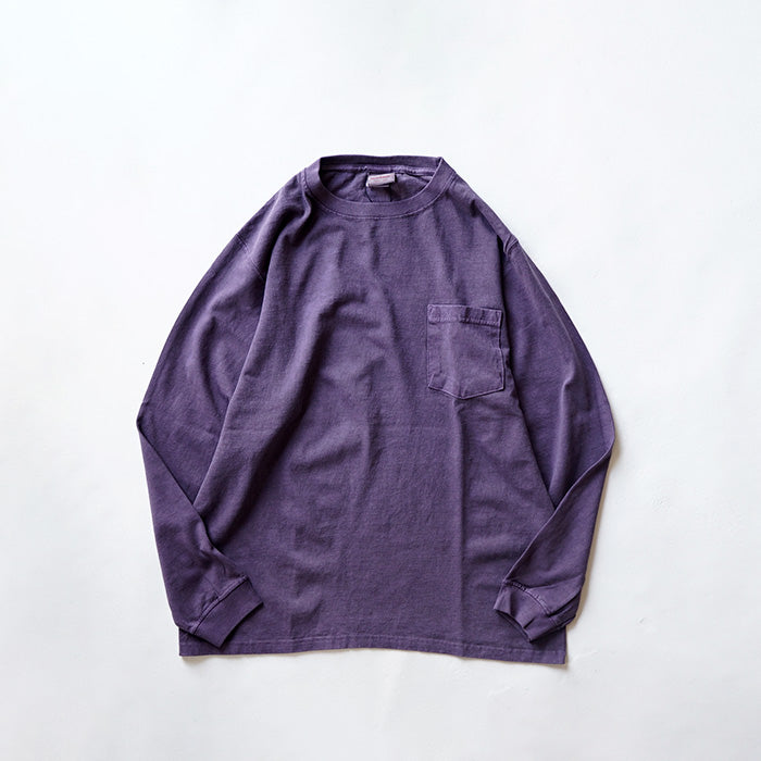 GOODWEAR L/S POCKET TEE PIGMENT DYE