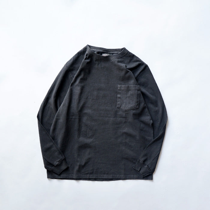 GOODWEAR L/S POCKET TEE PIGMENT DYE