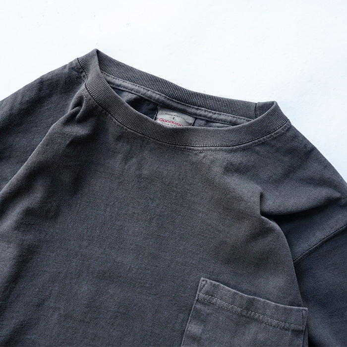 GOODWEAR L/S POCKET TEE PIGMENT DYE