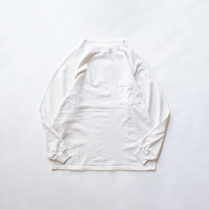GOODWEAR L/S MOCK NECK POCKET TEE