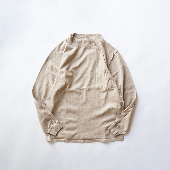 GOODWEAR L/S MOCK NECK POCKET TEE