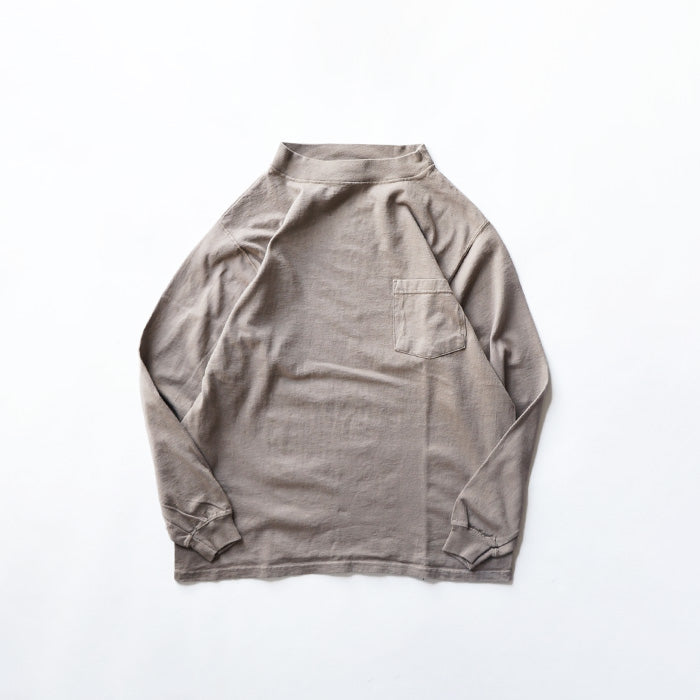GOODWEAR L/S MOCK NECK POCKET TEE