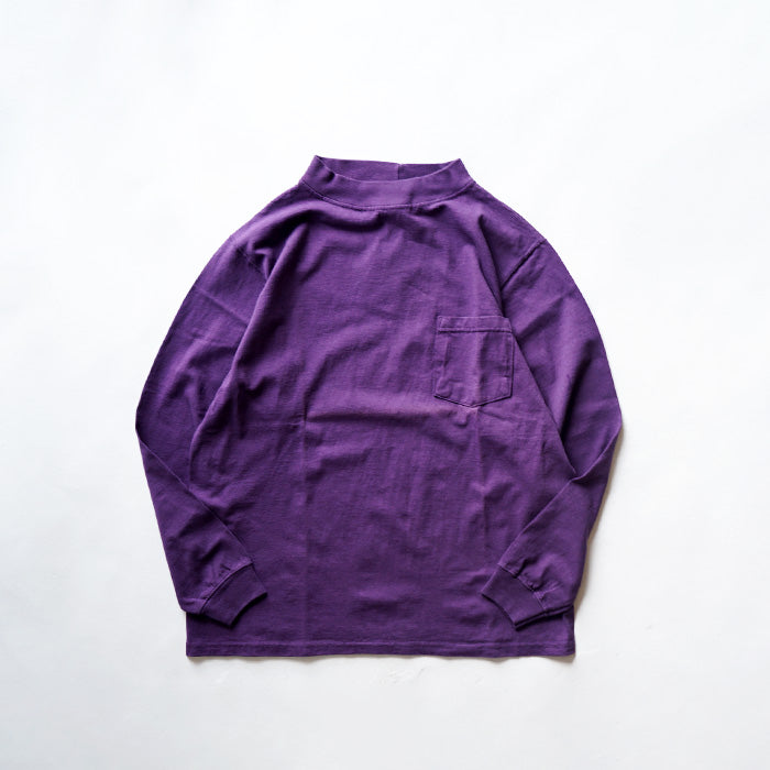 GOODWEAR L/S MOCK NECK POCKET TEE