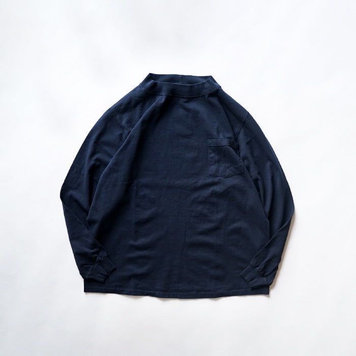 GOODWEAR L/S MOCK NECK POCKET TEE