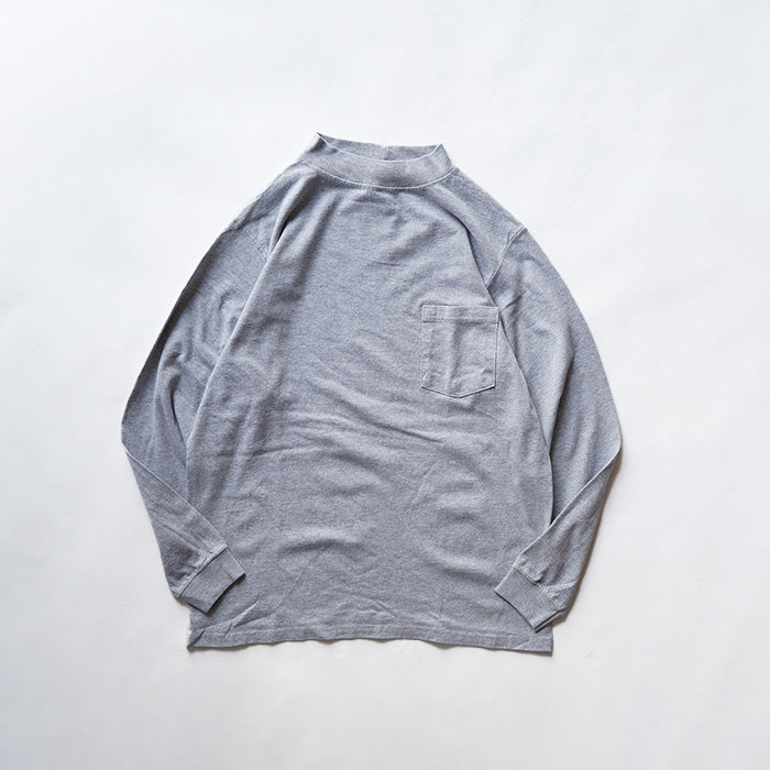 GOODWEAR L/S MOCK NECK POCKET TEE