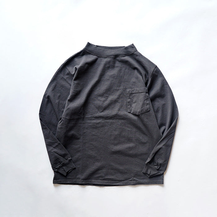 GOODWEAR L/S MOCK NECK POCKET TEE