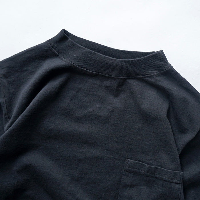 GOODWEAR L/S MOCK NECK POCKET TEE