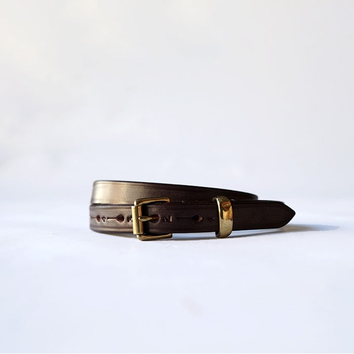 HERALDIC BELTS 3/4inch LEATHER BELT