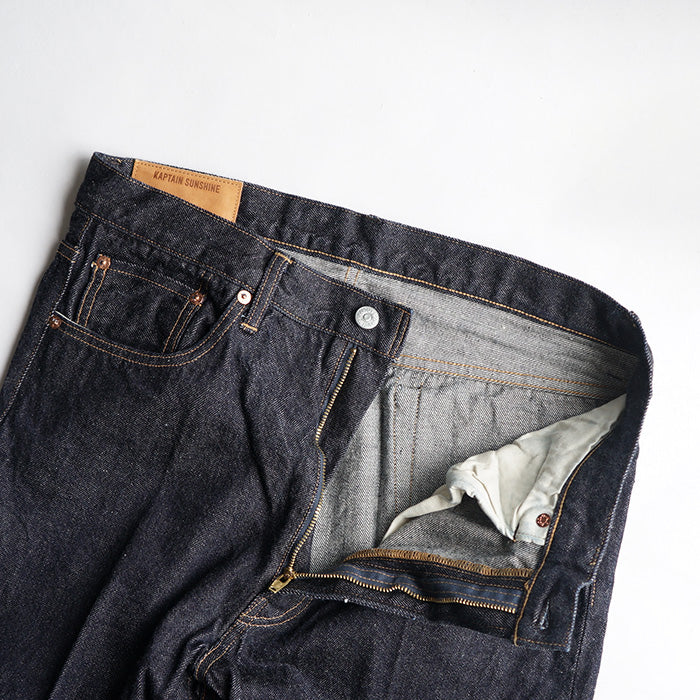 KAPTAIN SUNSHINE Skate Shoecut Denim Pants -INDIGO