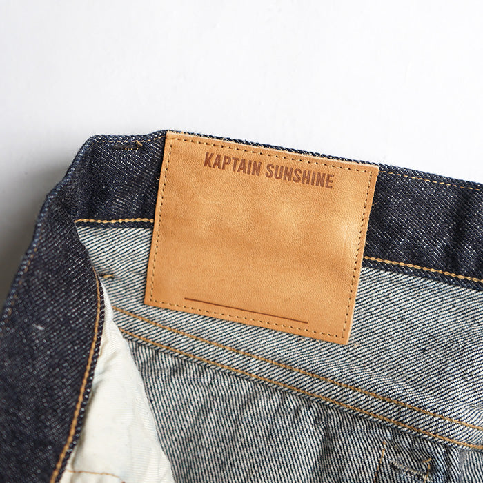 KAPTAIN SUNSHINE Skate Shoecut Denim Pants -INDIGO