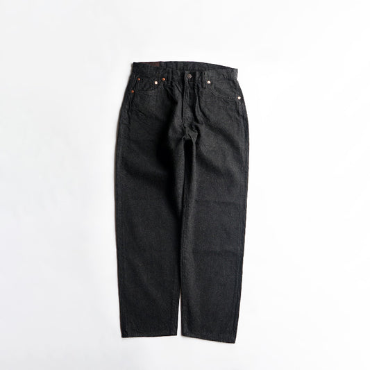 KAPTAIN SUNSHINE 5P Zipper Front Denim Pants - BLACK