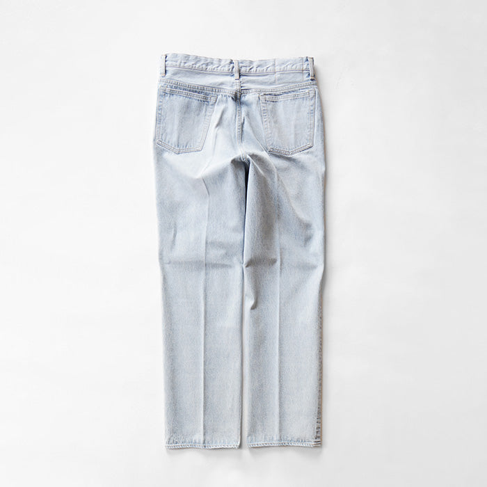 KAPTAIN SUNSHINE Skate Shoecut Denim Pants -INDIGO ICE WASH