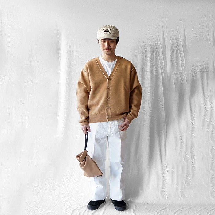 KAPTAIN SUNSHINE Skate Shoecut Denim Pants -WHITE