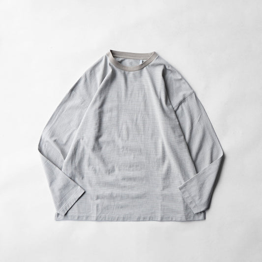 KAPTAIN SUNSHINE Hard Twisted Stripe Jersey L/S Tee