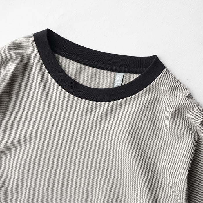 KAPTAIN SUNSHINE Hard Twisted Stripe Jersey L/S Tee