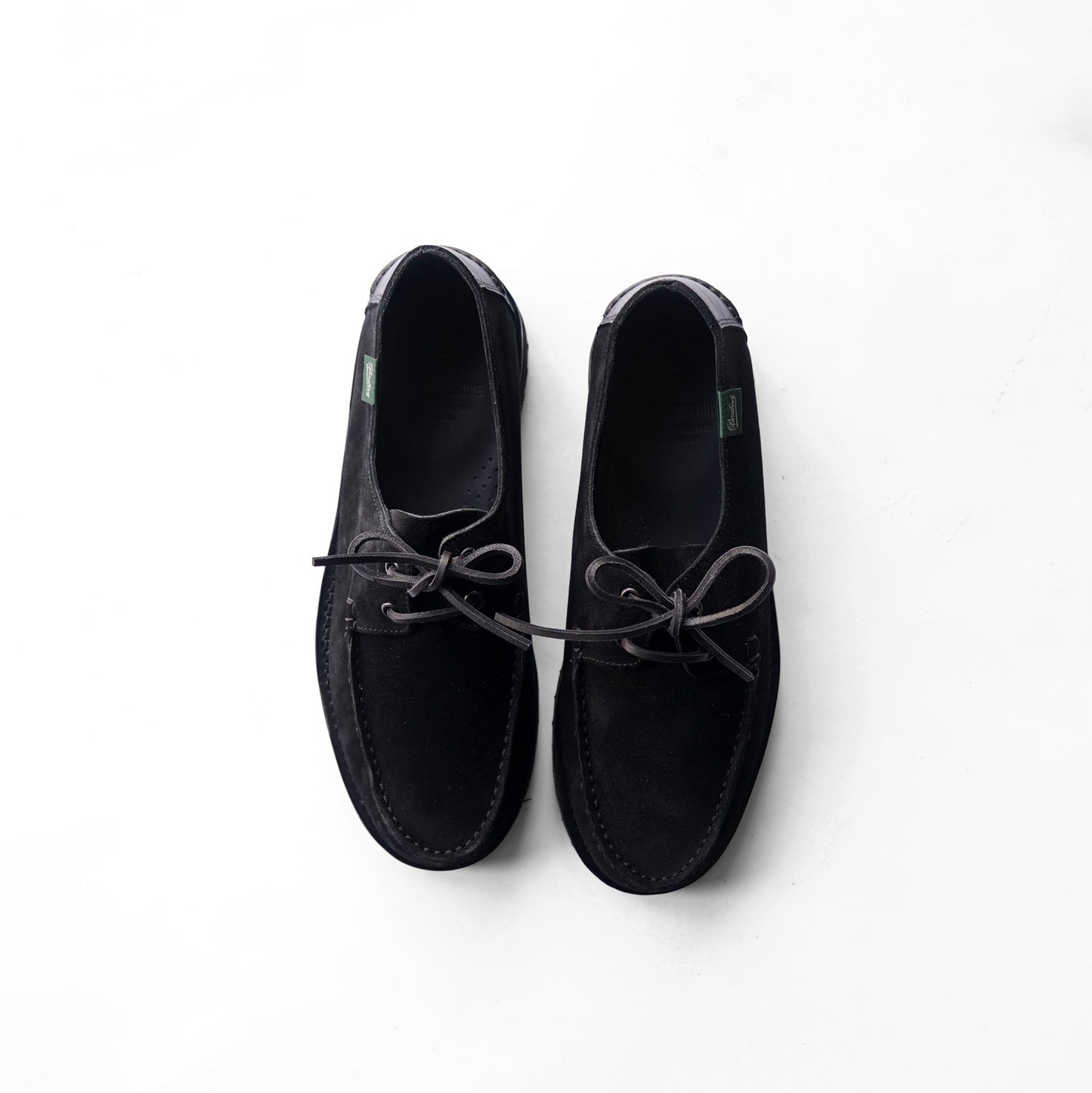 KAPTAIN SUNSHINE Domingue Suede Made by Paraboot - BLACK
