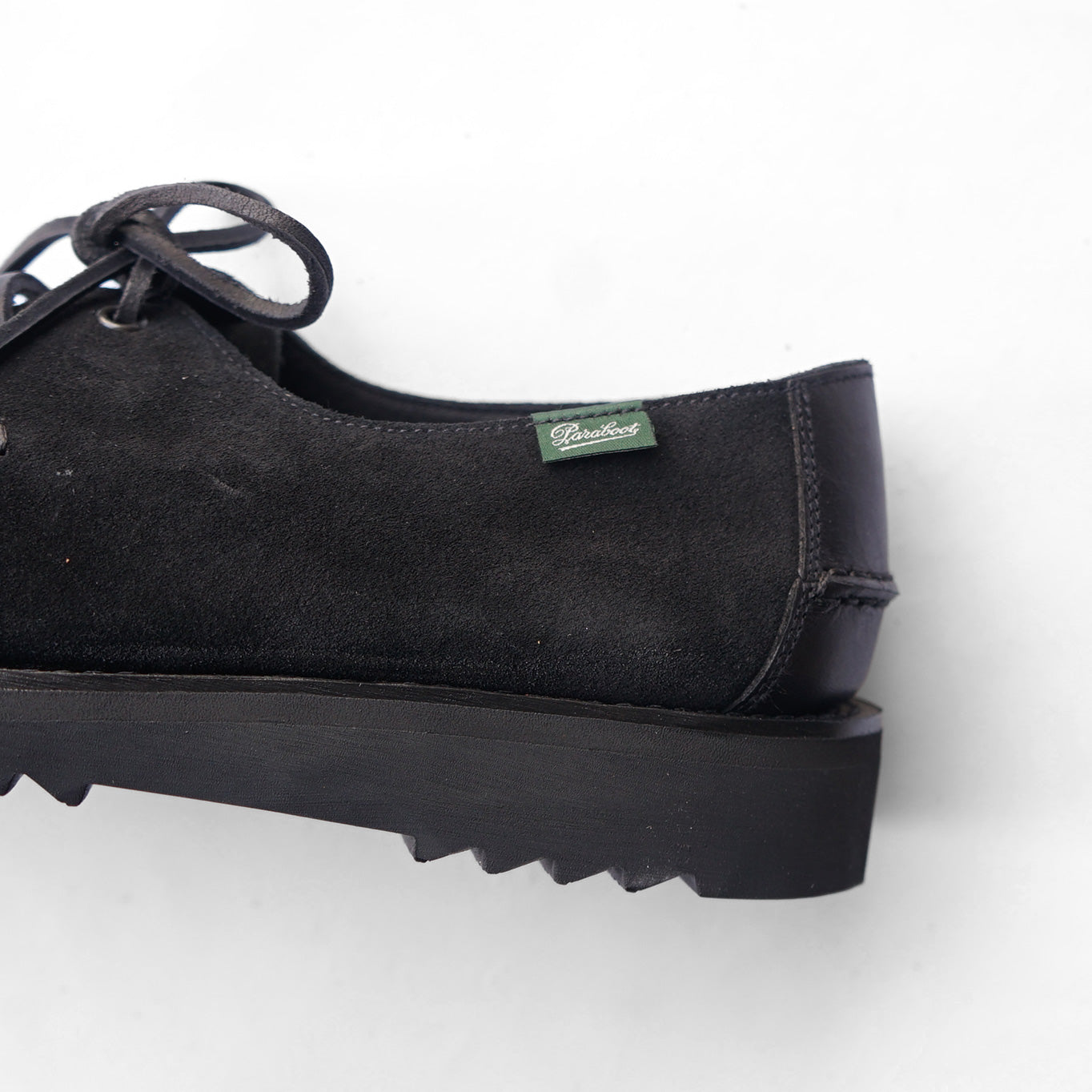 KAPTAIN SUNSHINE Domingue Suede Made by Paraboot - BLACK