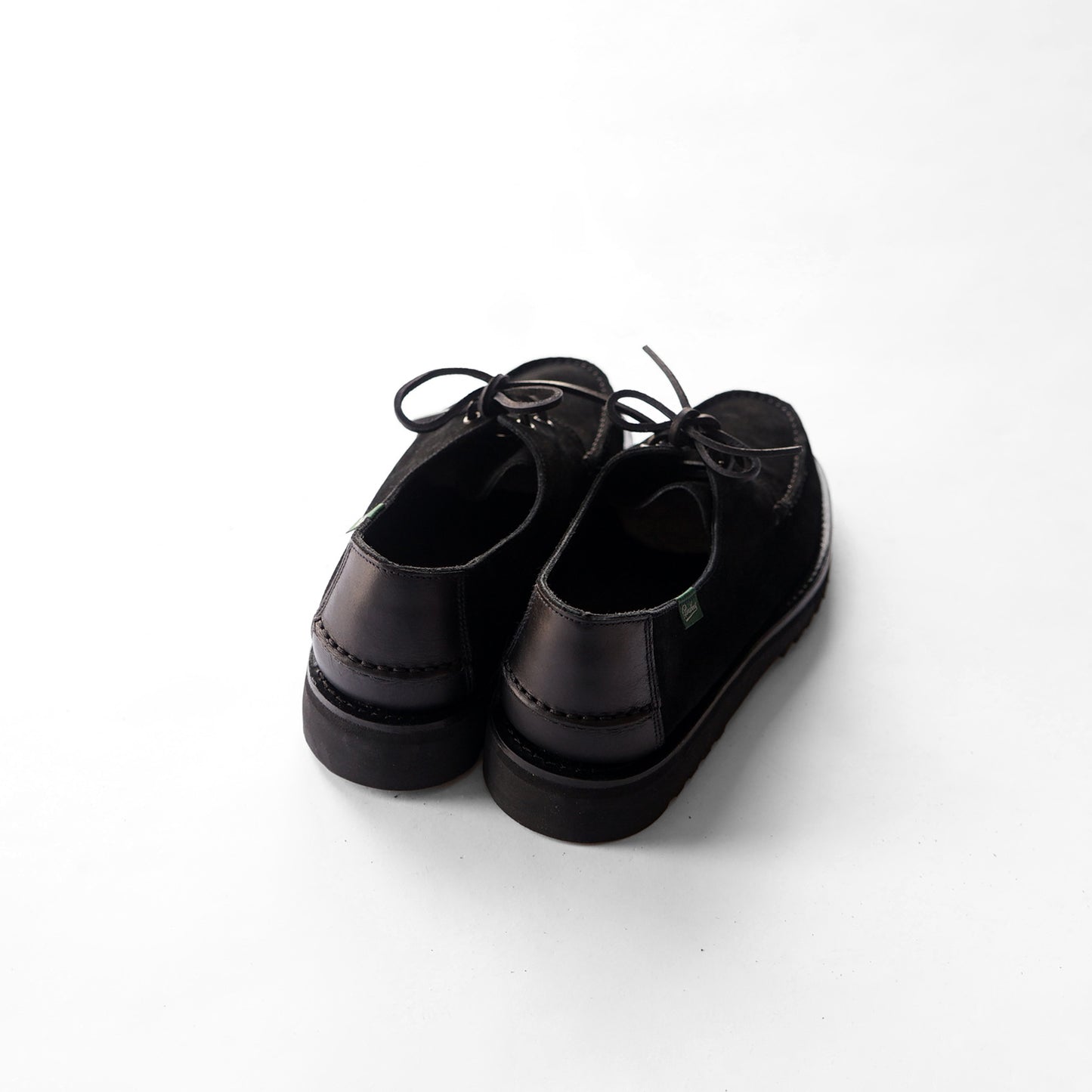 KAPTAIN SUNSHINE Domingue Suede Made by Paraboot - BLACK
