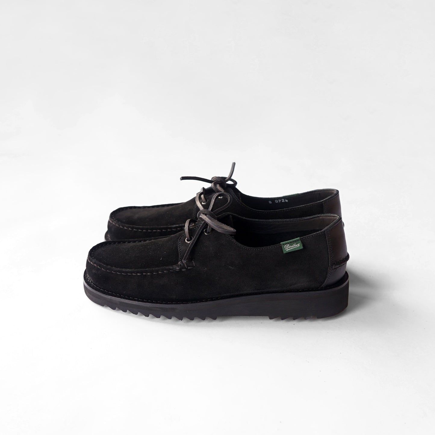 KAPTAIN SUNSHINE Domingue Suede Made by Paraboot - BLACK