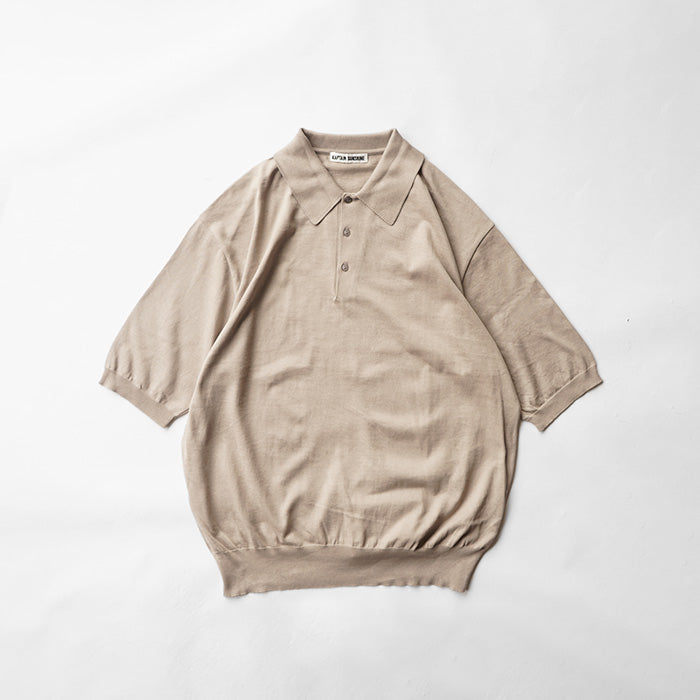 KAPTAIN SUNSHINE Cotton Knit Poloshirt