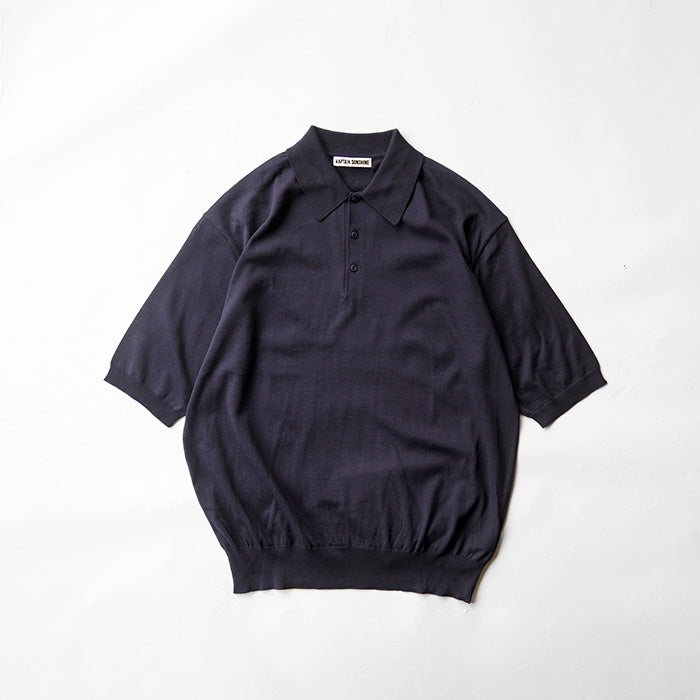KAPTAIN SUNSHINE Cotton Knit Poloshirt