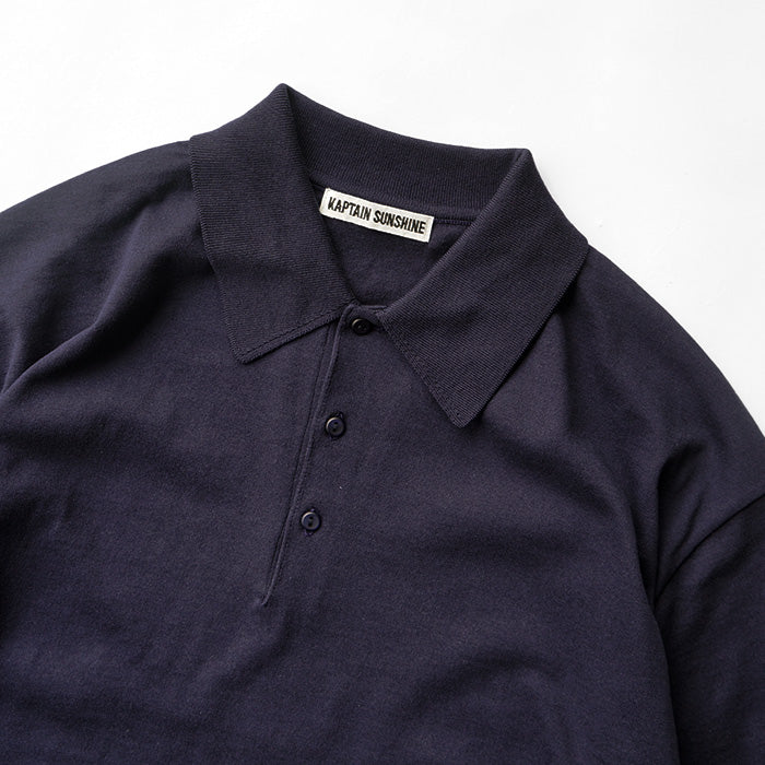 KAPTAIN SUNSHINE Cotton Knit Poloshirt