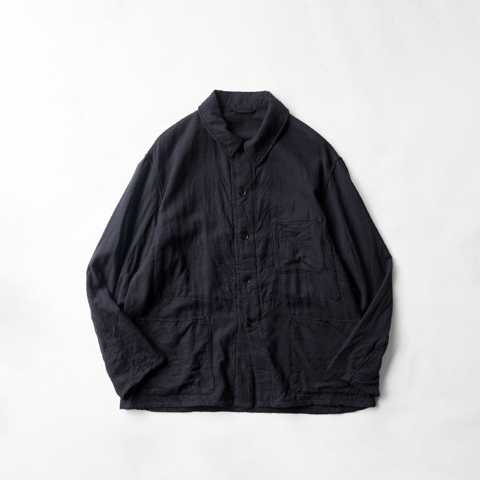 KAPTAIN SUNSHINE Wool Gauze Work Shirt Jacket