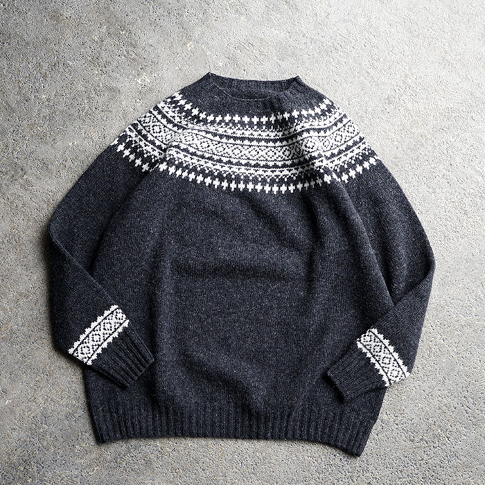 LE TRICOT DE LA MER OVERSIZE FAIRSLE YOKE