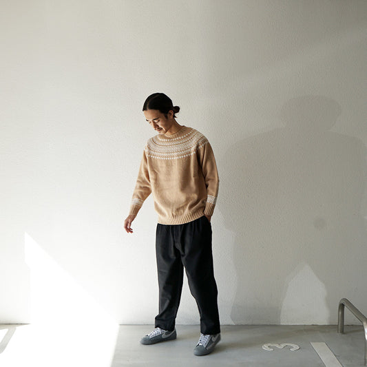 LE TRICOT DE LA MER OVERSIZE FAIRSLE YOKE