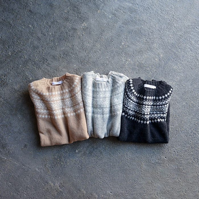 LE TRICOT DE LA MER OVERSIZE FAIRSLE YOKE