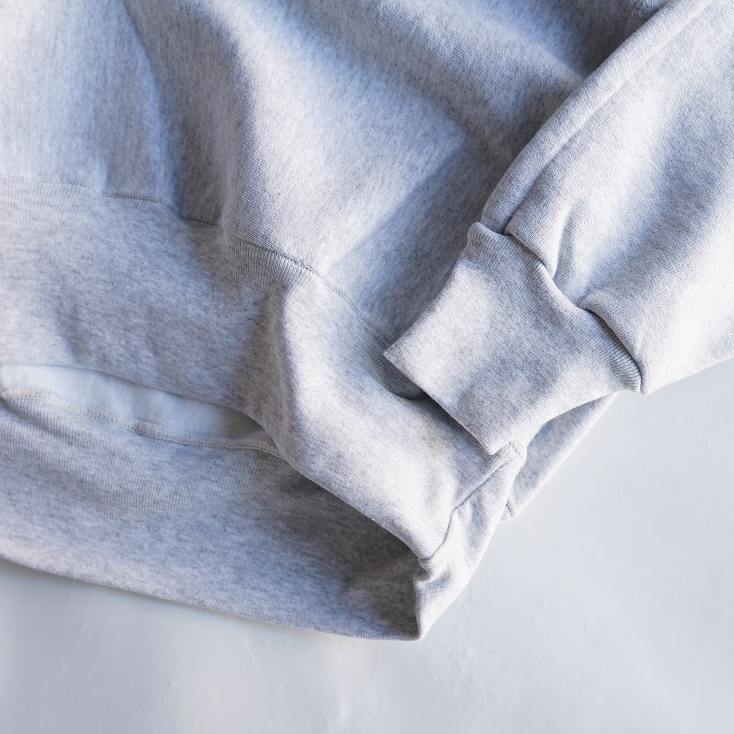 LIFEWEAR HEAVY WEIGHT CREW NECK SWEATSHIRTS - ASH