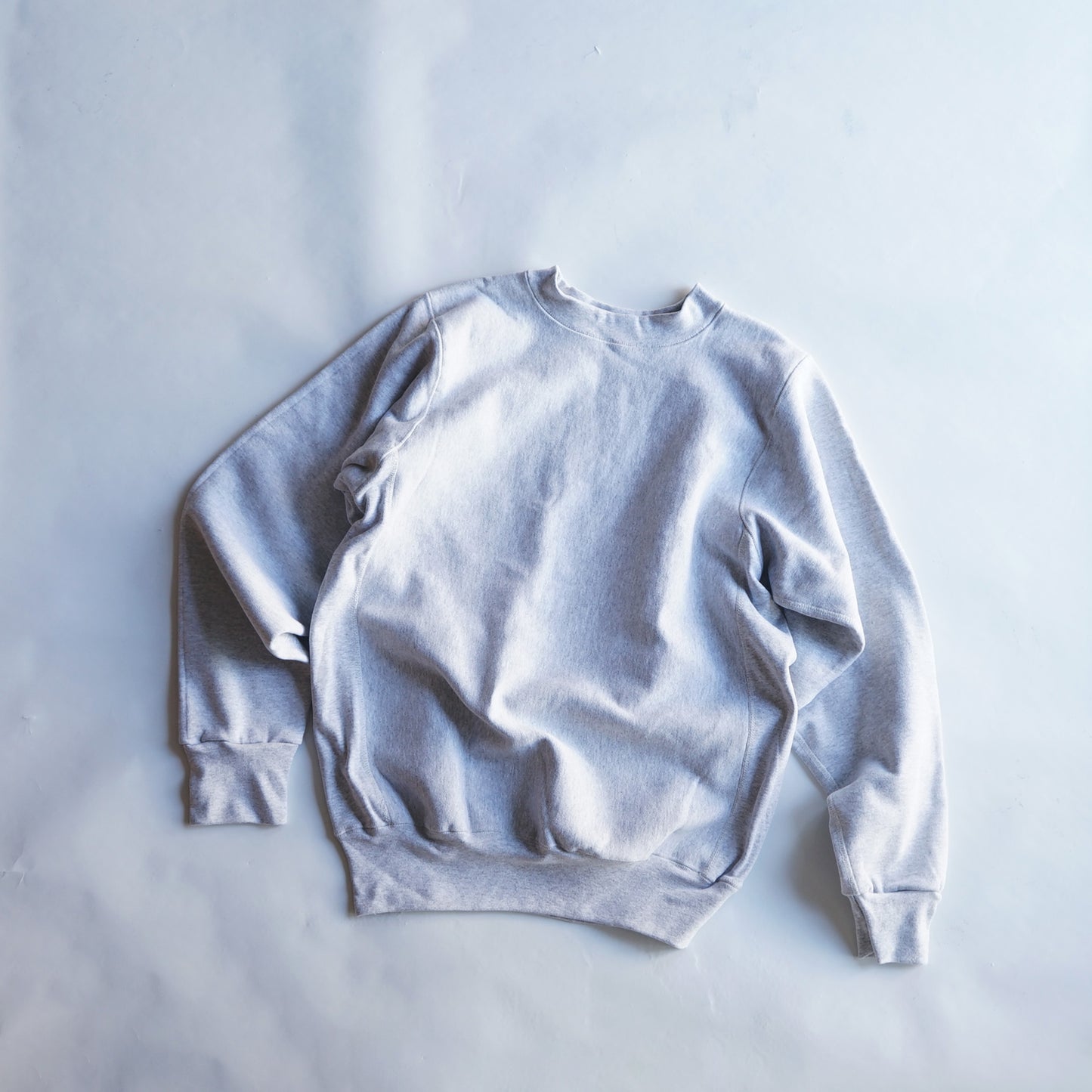 LIFEWEAR HEAVY WEIGHT CREW NECK SWEATSHIRTS - ASH