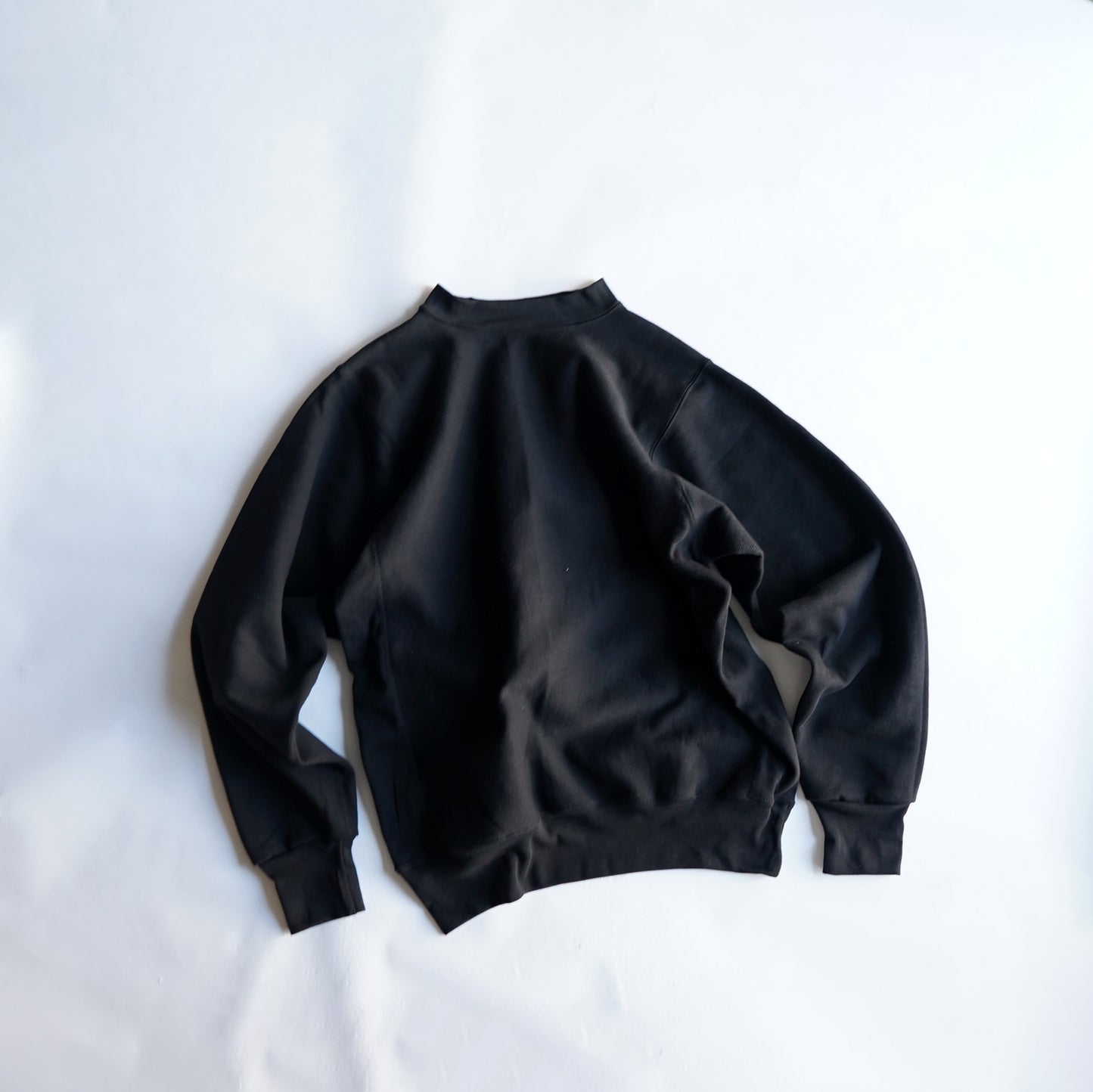 LIFEWEAR HEAVY WEIGHT CREW NECK SWEATSHIRTS - BLACK