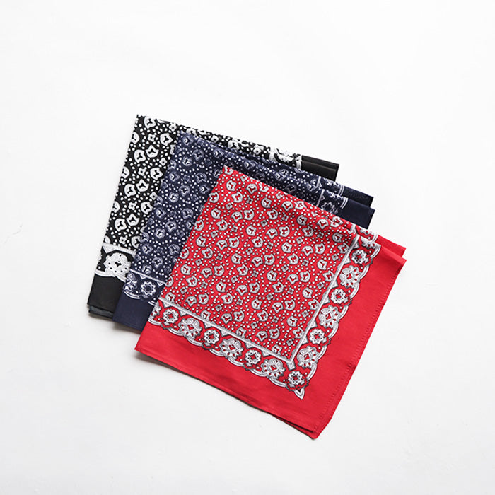 MODAS FLOWER PAISLEY BANDANA