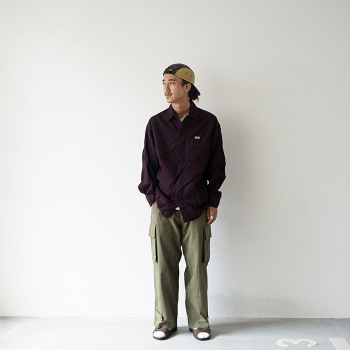 MONT KEMMEL M-47 CARGO PANTS COTTON HERRINGMONE