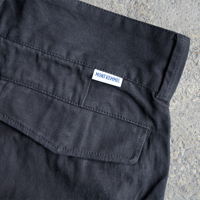 MONT KEMMEL M-47 CARGO PANTS COTTON HERRINGMONE