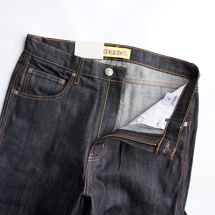 NEO BLUE CARPENTER BAGGY JEANS -INDIGO BLACK