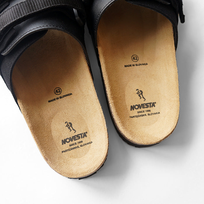 NOVESTA PARTISAN SANDAL ALL BLACK
