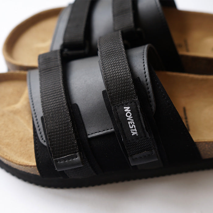 NOVESTA PARTISAN SANDAL ALL BLACK